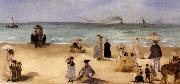 Edgar Degas Beach Scene oil painting reproduction